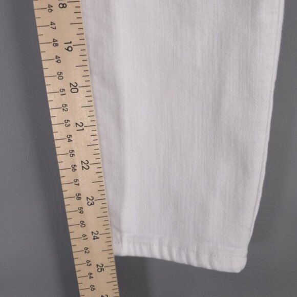 PISTOLA REVOLVE Jeans‎ White MidRise Semi Distressed Skinny P6822FTN-WAK Size 27 - Picture 10 of 15